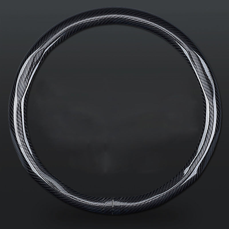 2025 Luxury Microfiber Leather Car Steering Wheel Cover - Universal Non-Slip Breathable Automotive S