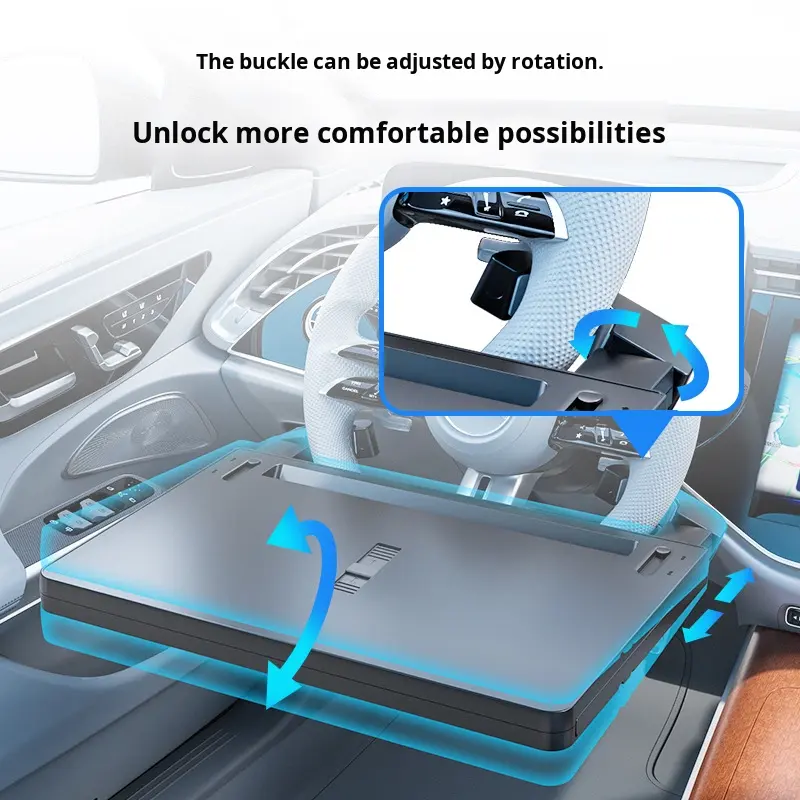2025 New Luxury Multifunctio<i></i>nal Universal Car Steering Wheel Table Board Cup Holder | Denza D9 Haval