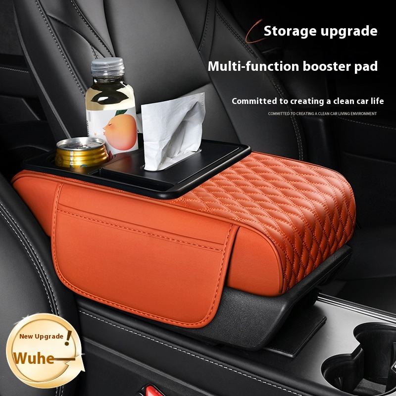 Universal 5-in-1 Multifunctional Leather Car Armrest Box Storage Organizer - Guangzhou Changdao