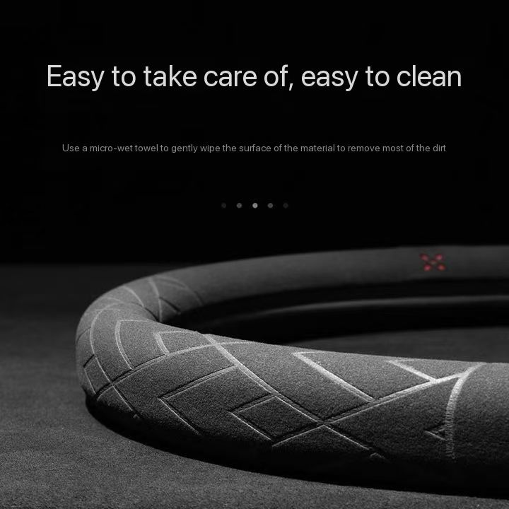 CD001 38cm Universal Suede Car Steering Wheel Cover - Features Buying Guide